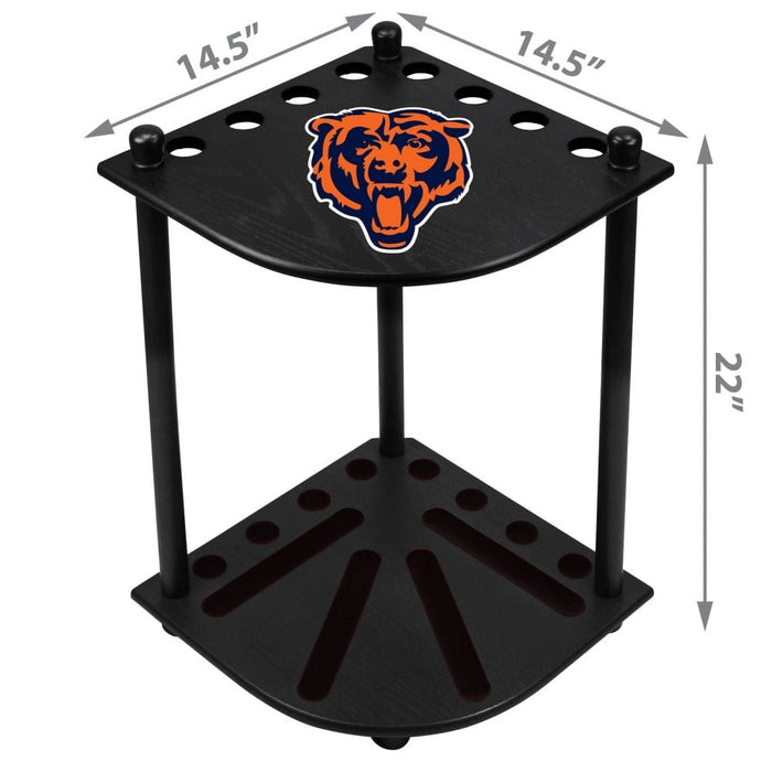 Chicago Bears Corner Cue Rack 578-1019