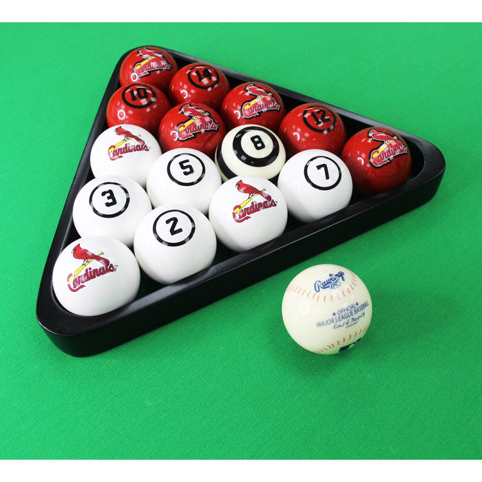 St. Louis Cardinals Billiard Balls With Numbers 626-2008