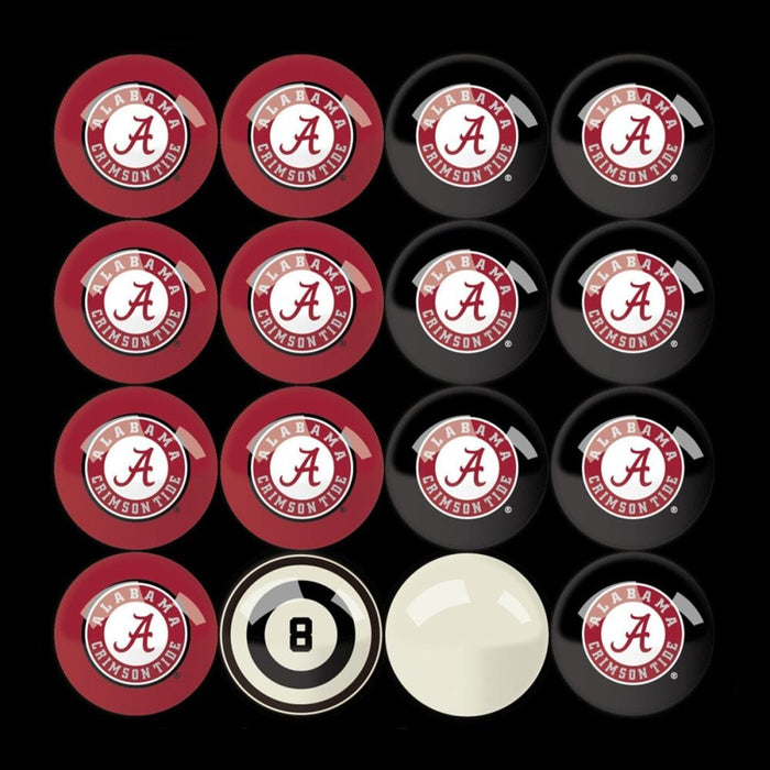 University of Alabama Billiard Balls with Numbers 626-3001