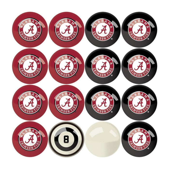 University of Alabama Billiard Balls with Numbers 626-3001