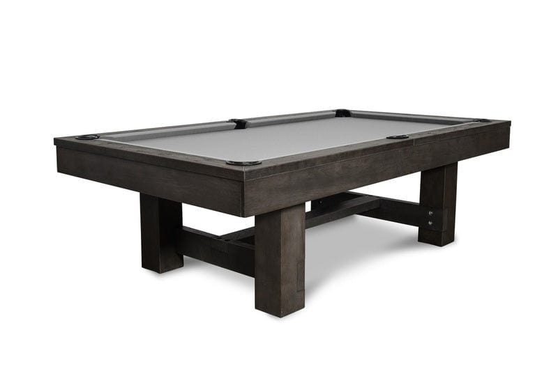 Nixon Billiards 7' Billiard Pool Table Dakota in Charcoal ISAF-90033