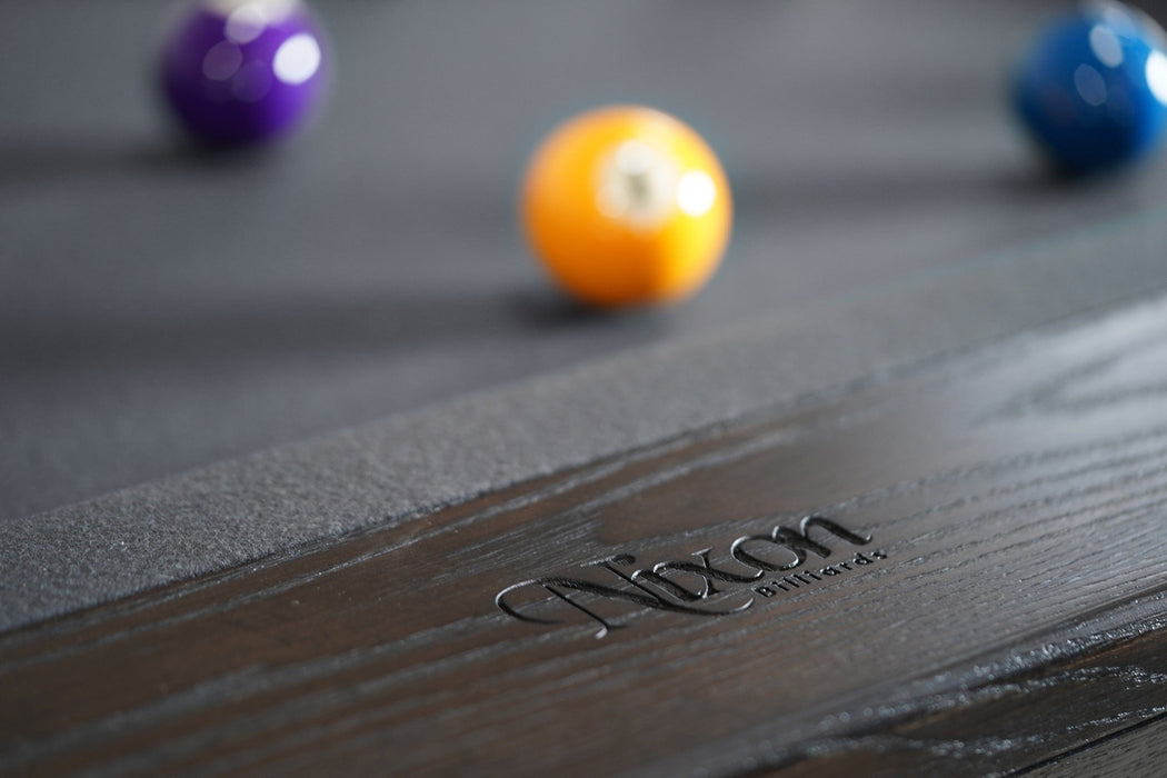 Nixon Billiards 8' Billiard Pool Table KAI in Waxed Brown ST6-8-WB