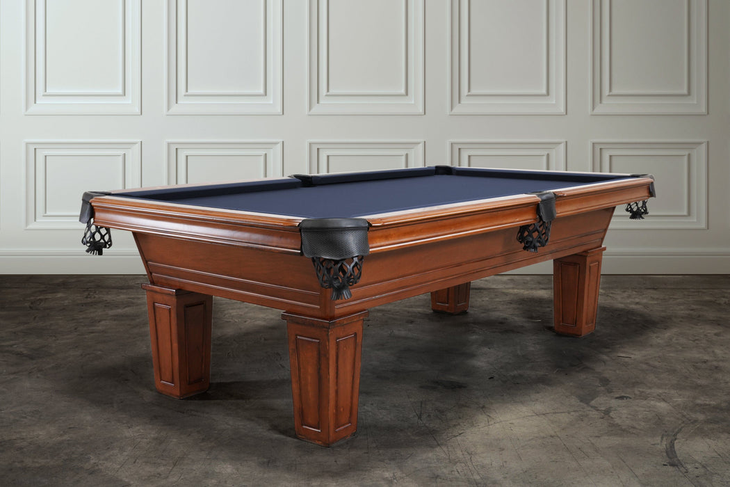 Nixon Billiards 8' Billiard Pool Table Corona in Walnut ISAF-90001