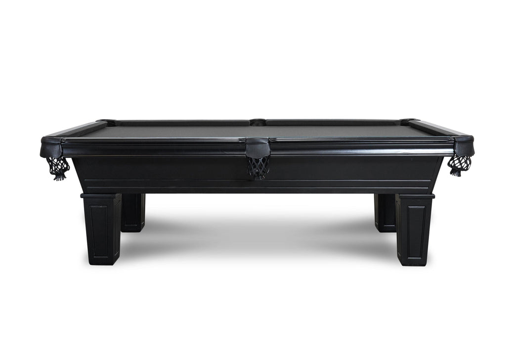 Nixon Billiards 8' Billiard Pool Table Corona in Stain Black ISAF-90000