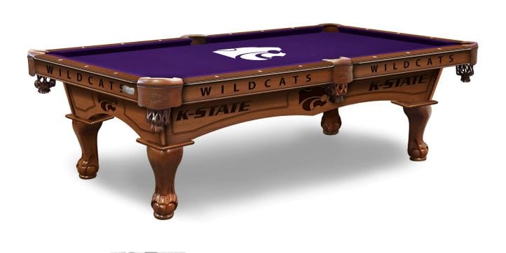 Holland Bar Stool Co. 8' Kansas State University Billiard Pool Table PT8KnsasS-PCLKnsasS