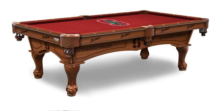 Holland Bar Stool Co. 8' Stanford University Billiard Pool Table PT8Stnfrd-PCLStnfrd