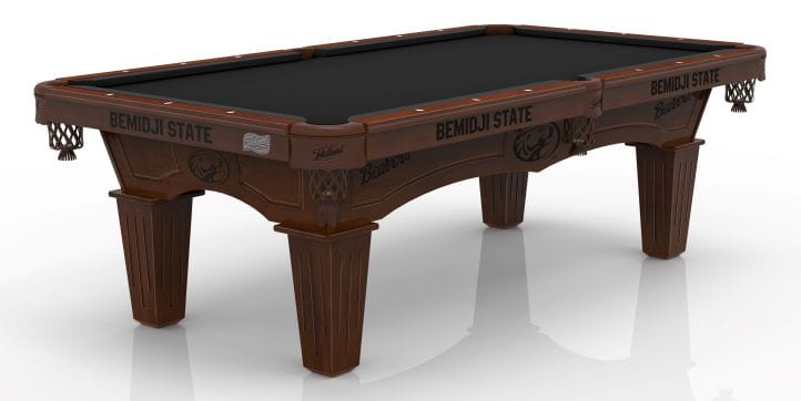Holland Bar Stool Co. 8' Bemidji State University Billiard Pool Table PT8BmijSt-PCLPlain