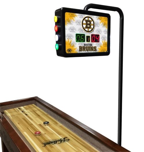Holland Bar Stool Co. Boston Bruins 12' Shuffleboard Table SB12BosBru