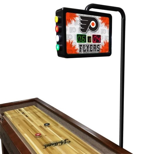 Holland Bar Stool Co. Philadelphia Flyers 12' Shuffleboard Table SB12PhiFly