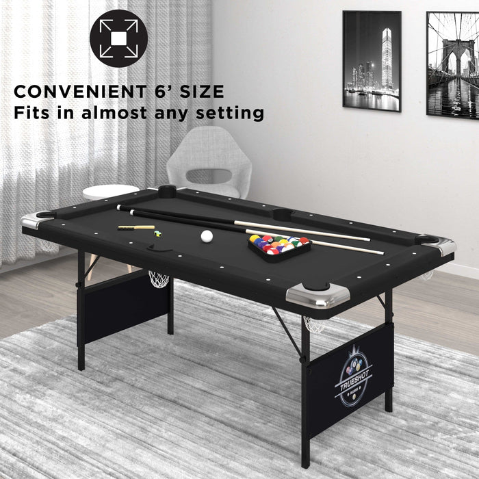 Fat Cat Trueshot 6' Folding Billiard Table 64-6035
